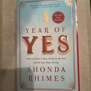 Shonda Rhimes book “year of yes”